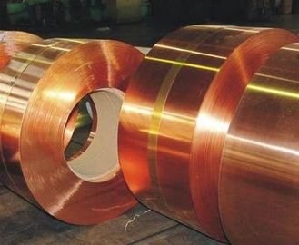 High Conductivity Copper Metal Strips Cu Fe Strips C19210 CuFe0.1P High Softening 0.1-3.0mm