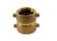Brass Fire Fighting Hose Couplings 1-1/2 Inches and 2-1/2 Inches Straight Type Coupling